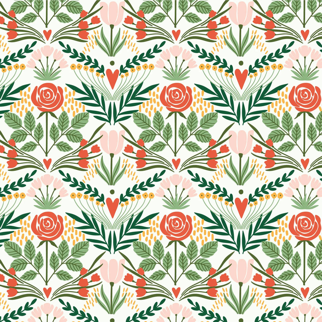 Flourish organic cotton - Cloud 9 Cherry Fabrics