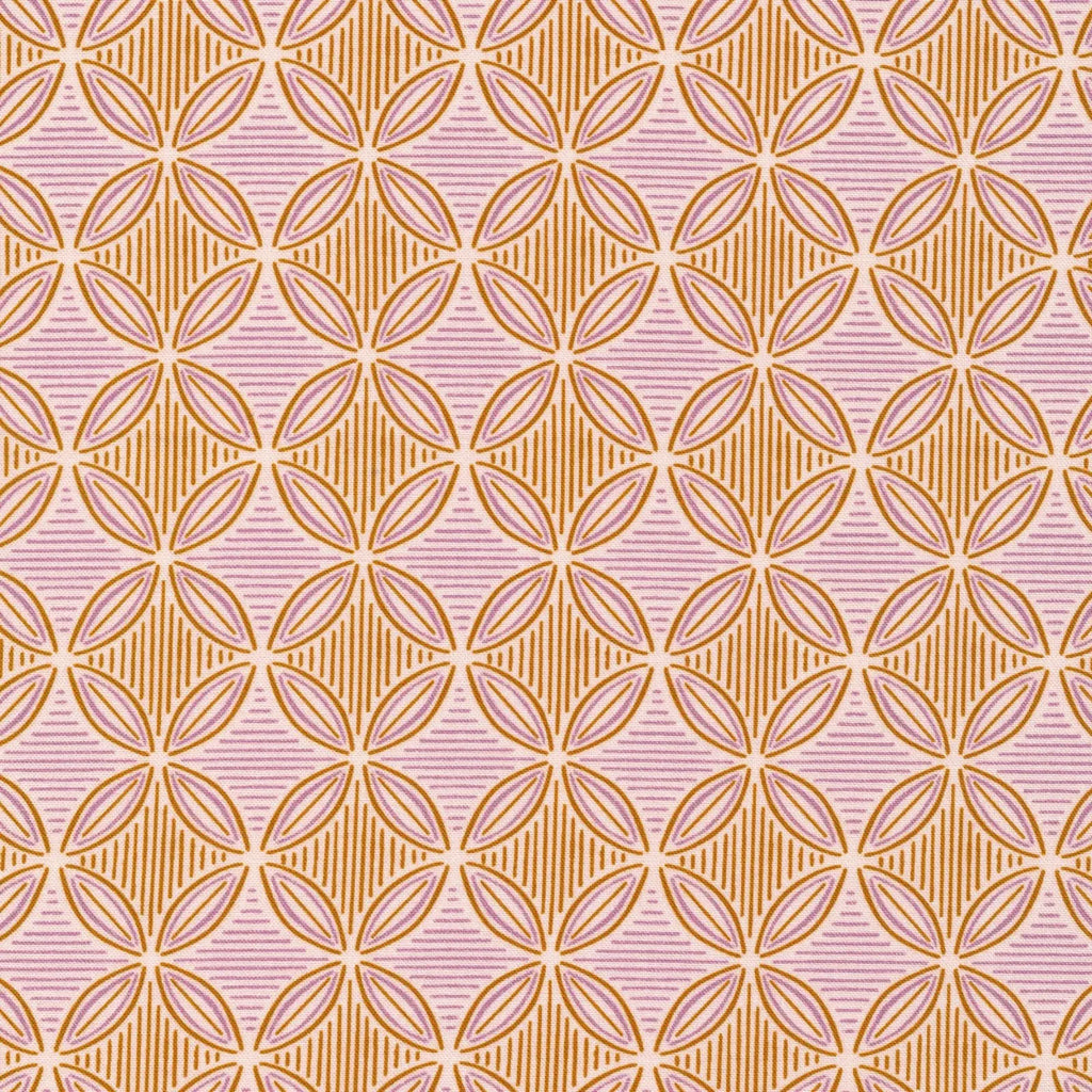 Star Petal organic cotton - Cloud 9 Cherry Fabrics