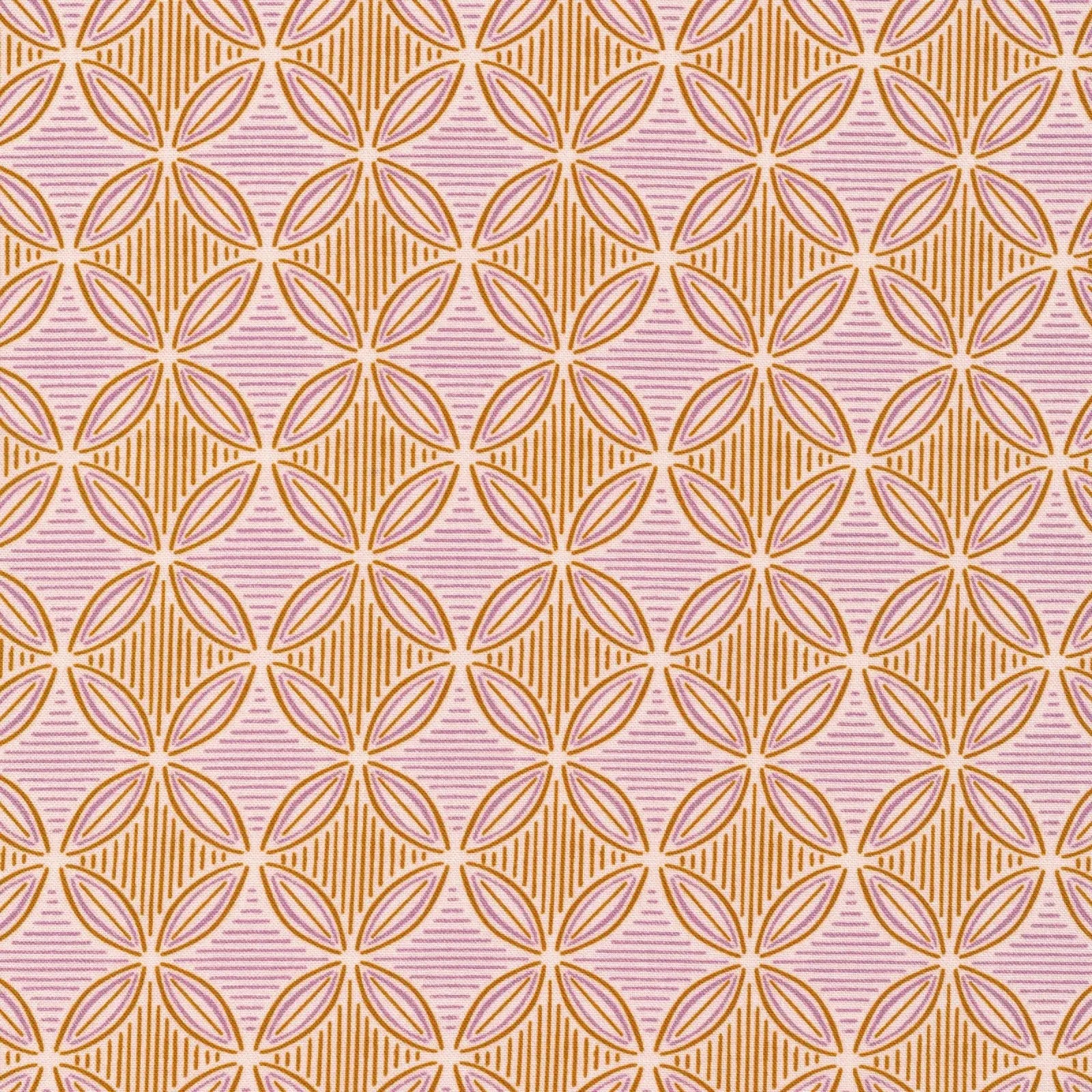 Star Petal organic cotton - Cloud 9 Cherry Fabrics