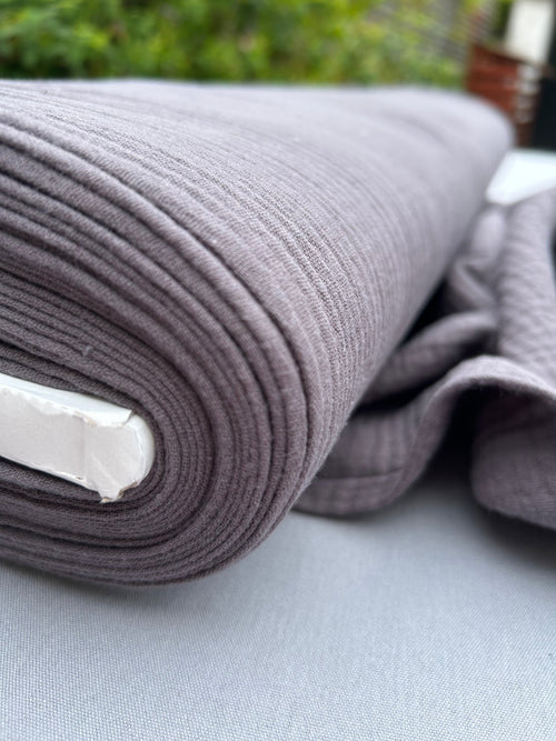 Charcoal double gauze Cherry Fabrics