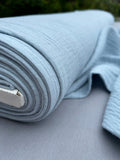 Pale blue double gauze Cherry Fabrics