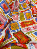 Summer holiday viscose lawn Cherry Fabrics