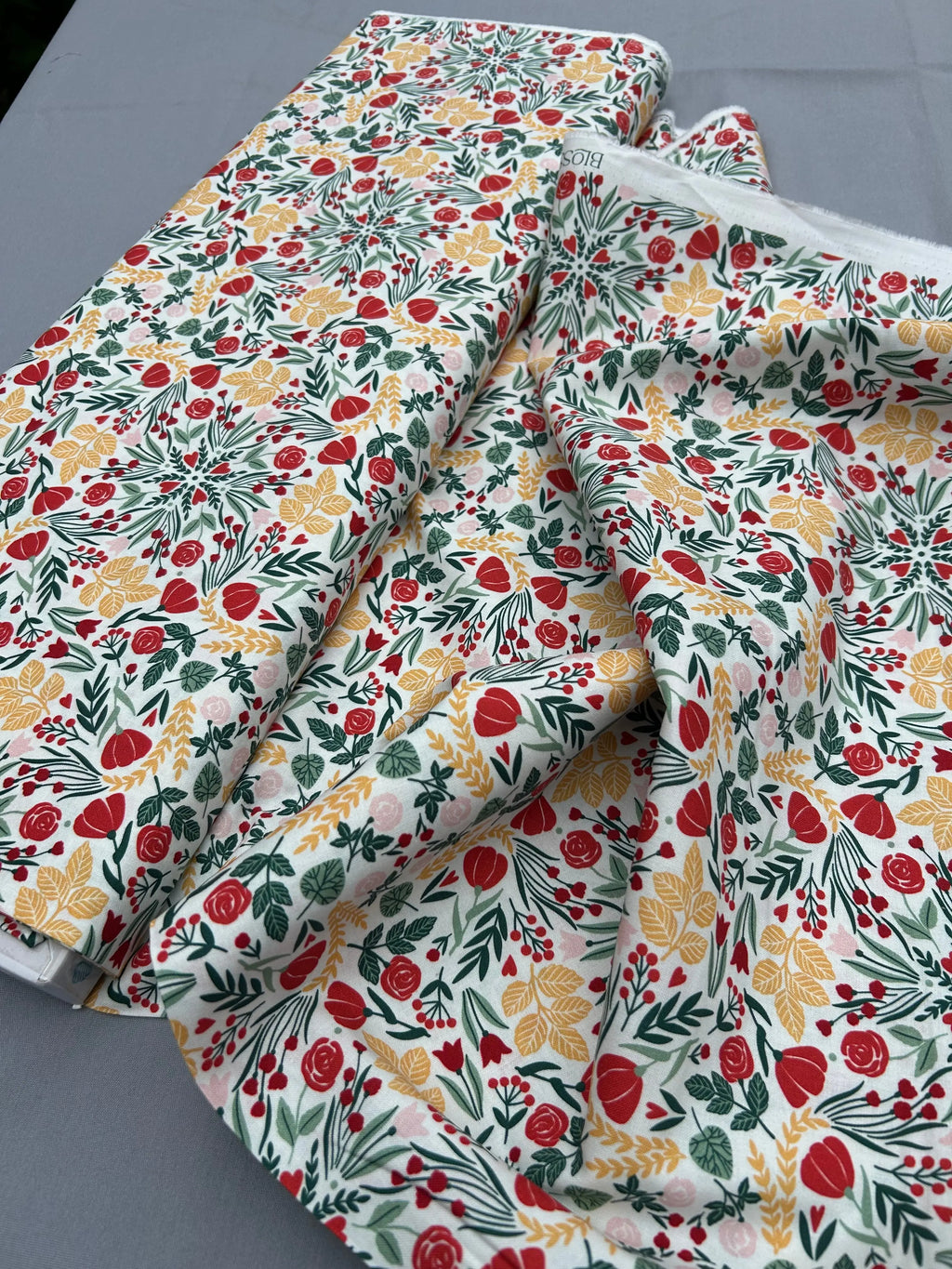 Blossom organic cotton - Cloud 9 Cherry Fabrics