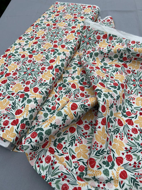 Blossom organic cotton - Cloud 9 Cherry Fabrics