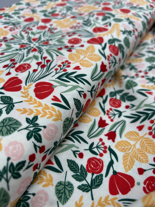 Blossom organic cotton - Cloud 9 Cherry Fabrics