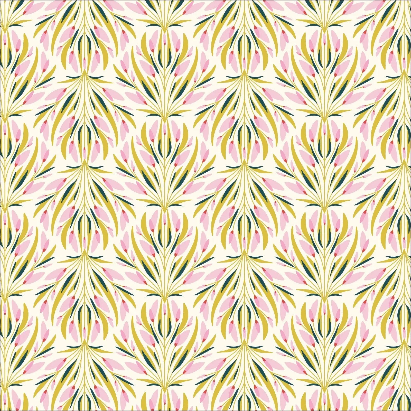 Gather & Grow organic cotton - Cloud 9 Cherry Fabrics