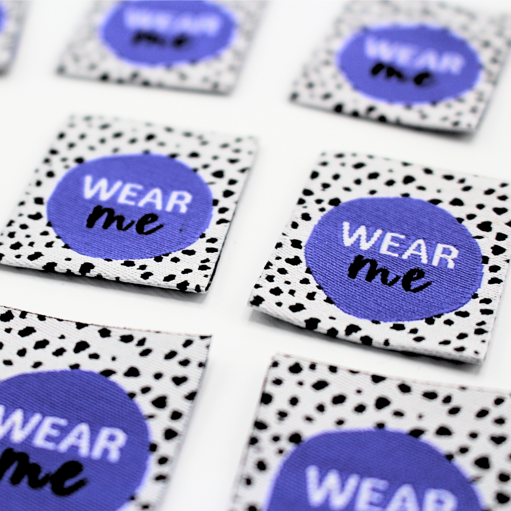 Wear Me labels Cherry Fabrics
