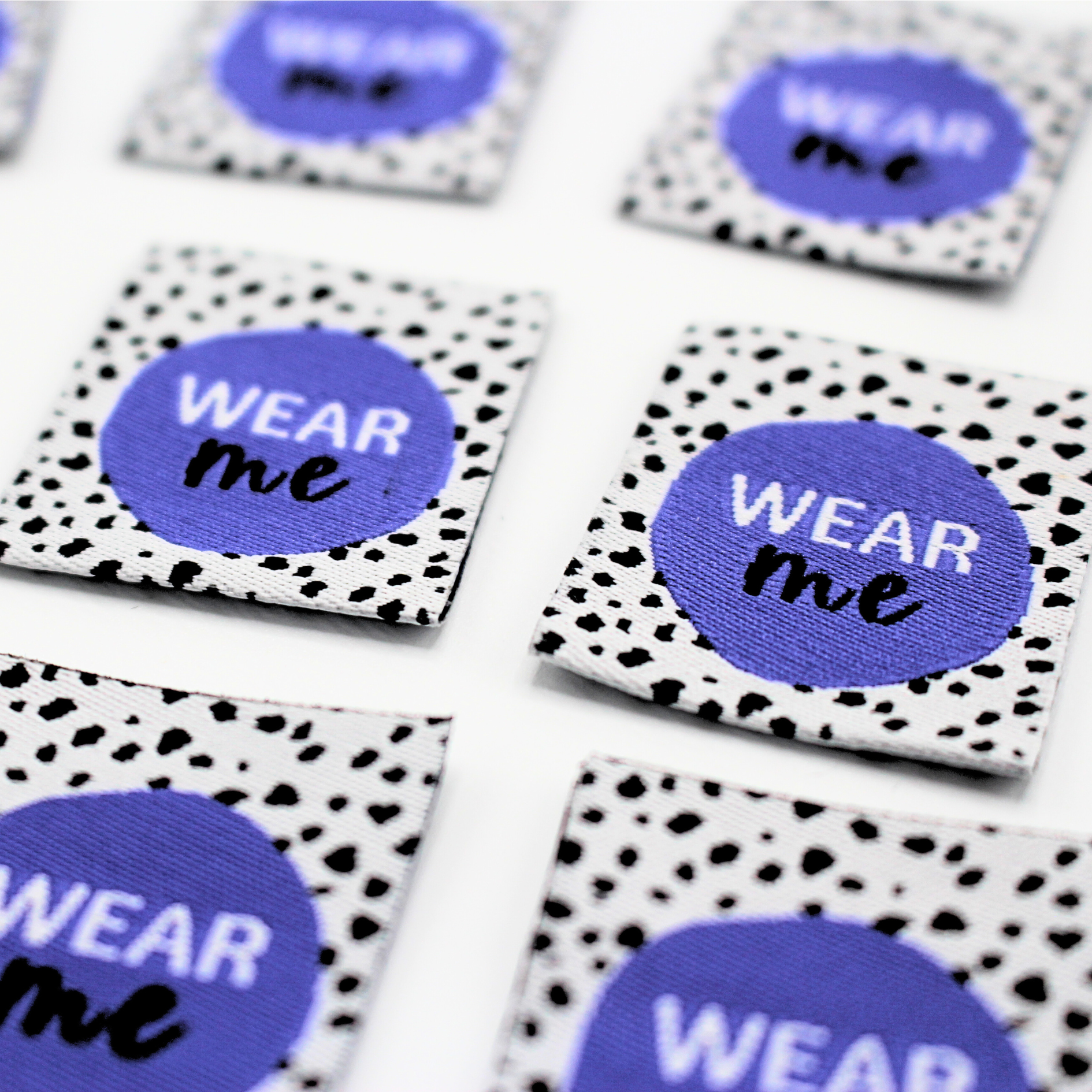 Wear Me labels Cherry Fabrics