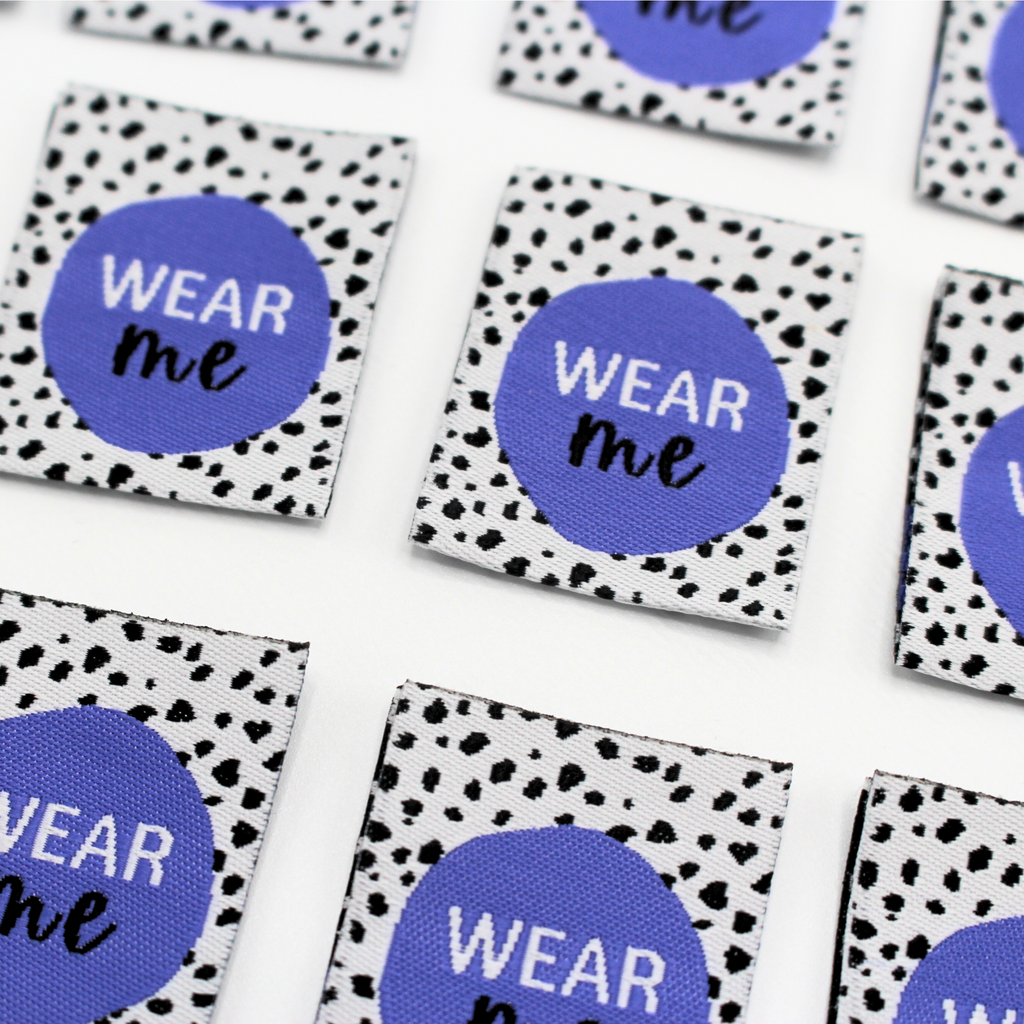 Wear Me labels Cherry Fabrics