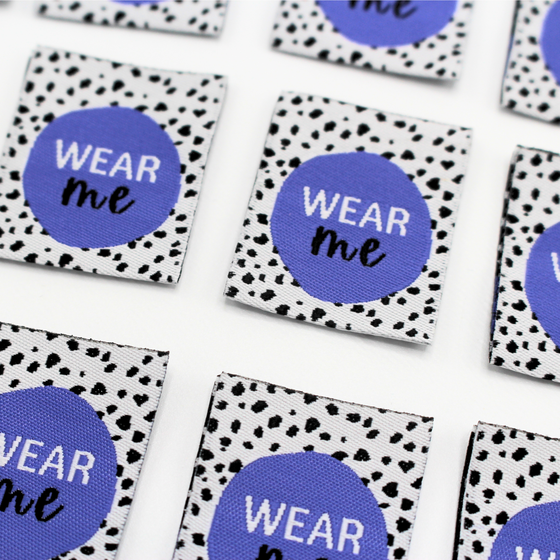 Wear Me labels Cherry Fabrics